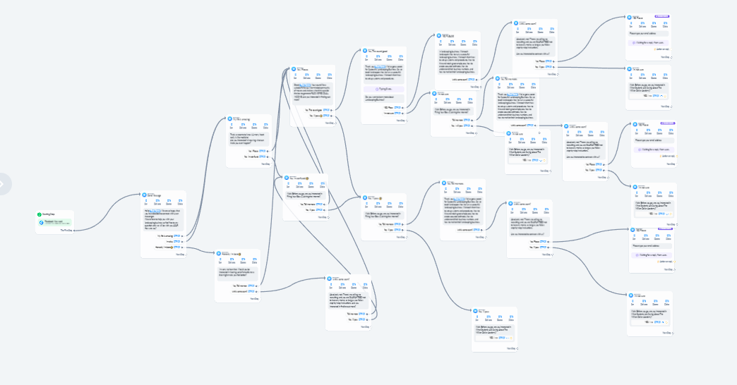 I will build MANYCHAT for your Face-book page and website