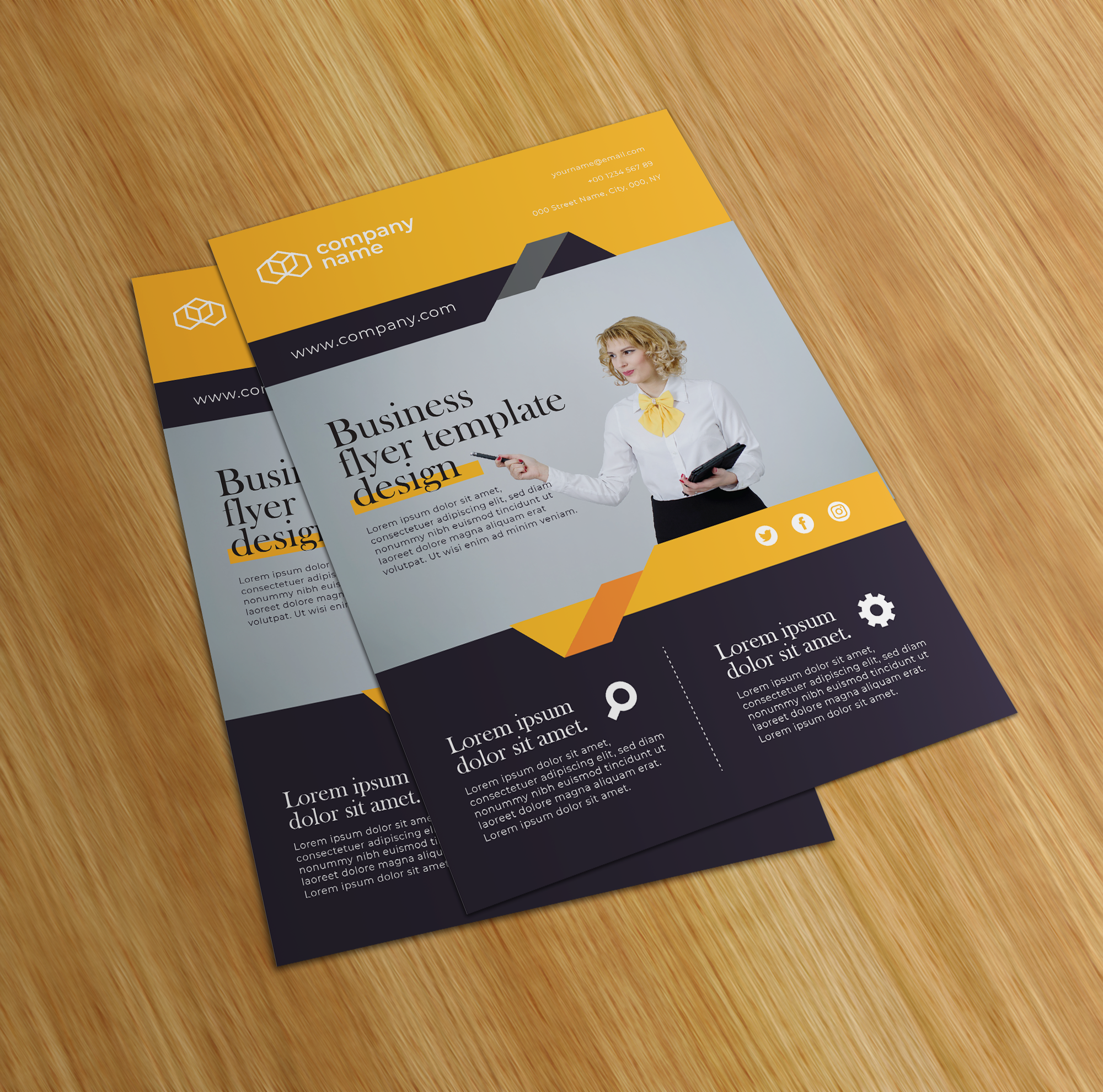 I will amazing design your urgent flyer or poster within 6 hours