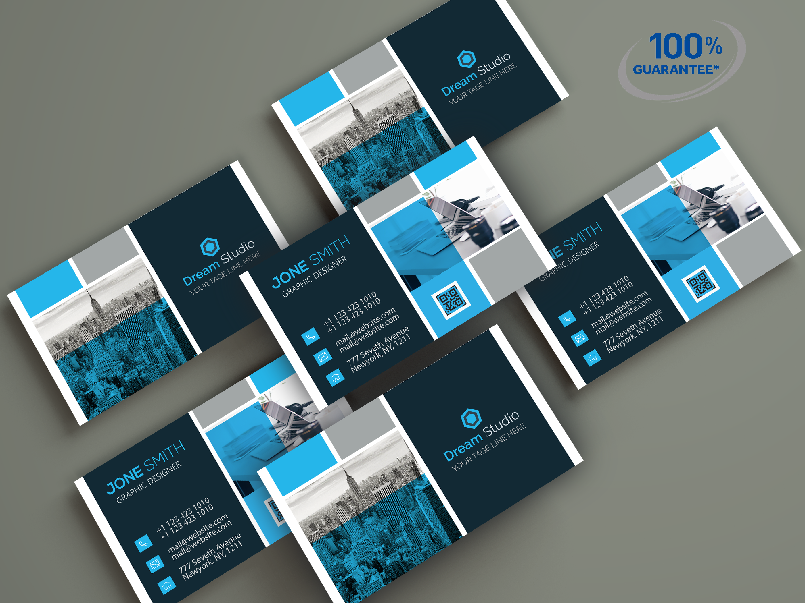 I will do Colour Full business card design for you