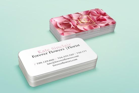  I will do Professional and Creative business card design.