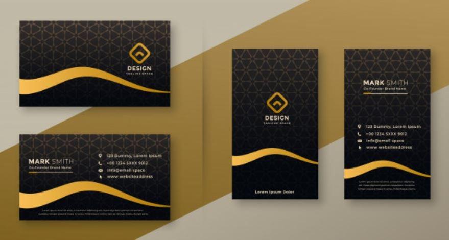 Design Modern And Luxury Business Card