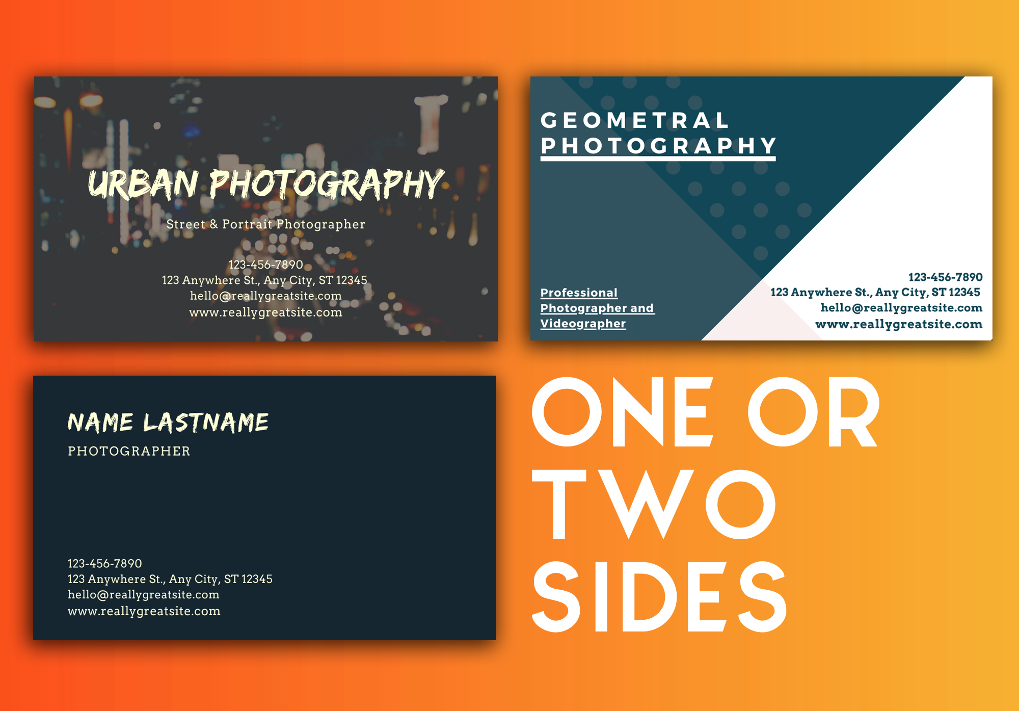 I will make beautiful and modern business cards that they best describe your job!