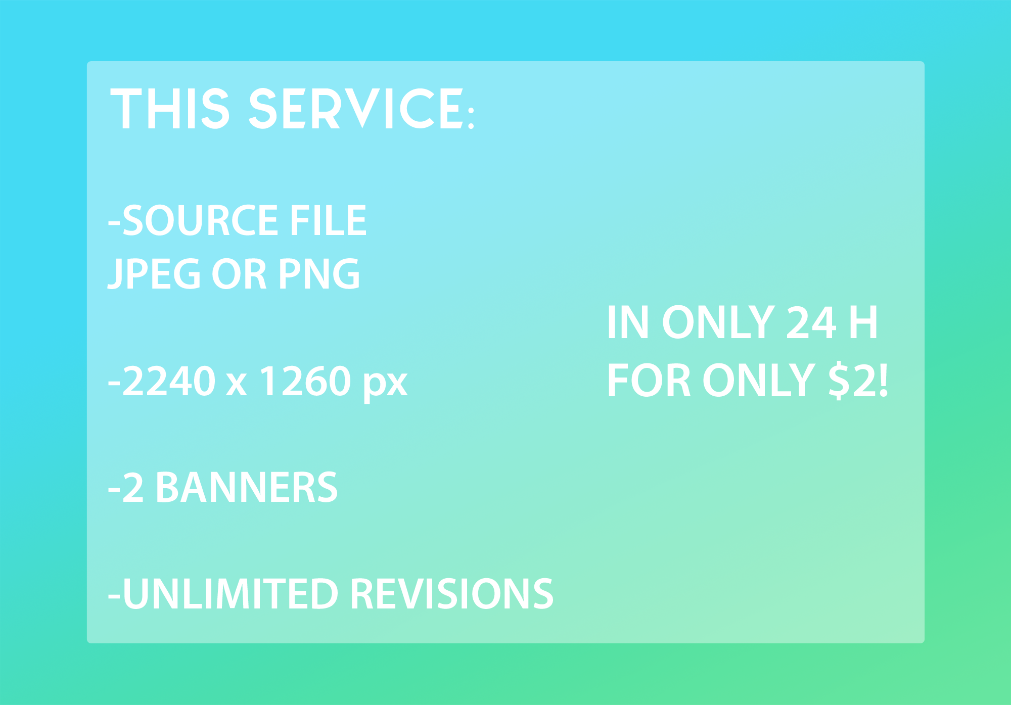 I will make great post banners/images for any blog! 