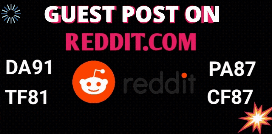 Write & Publish Guest Blog Post On Reddit.com DA-91, PA-87 with permanent strong backlinks
