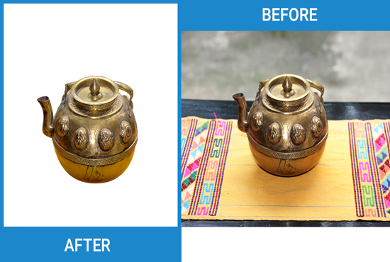 I will remove complex background from 3 images.