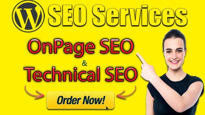 Wordpress Full Professional SEO to Rank No.1.
