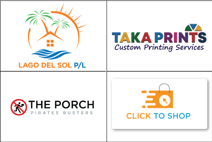 I will design modern minimalist business logo