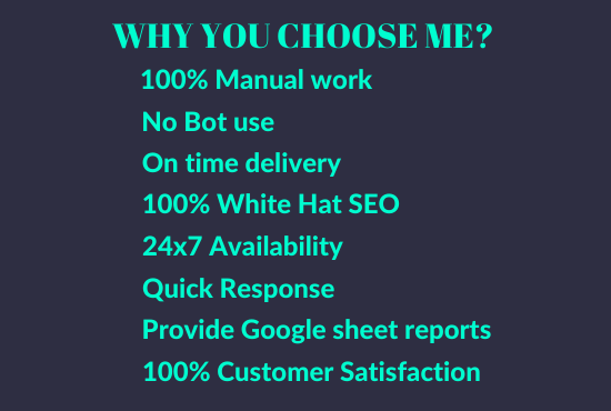 high quality manually safe permanent SEO link building