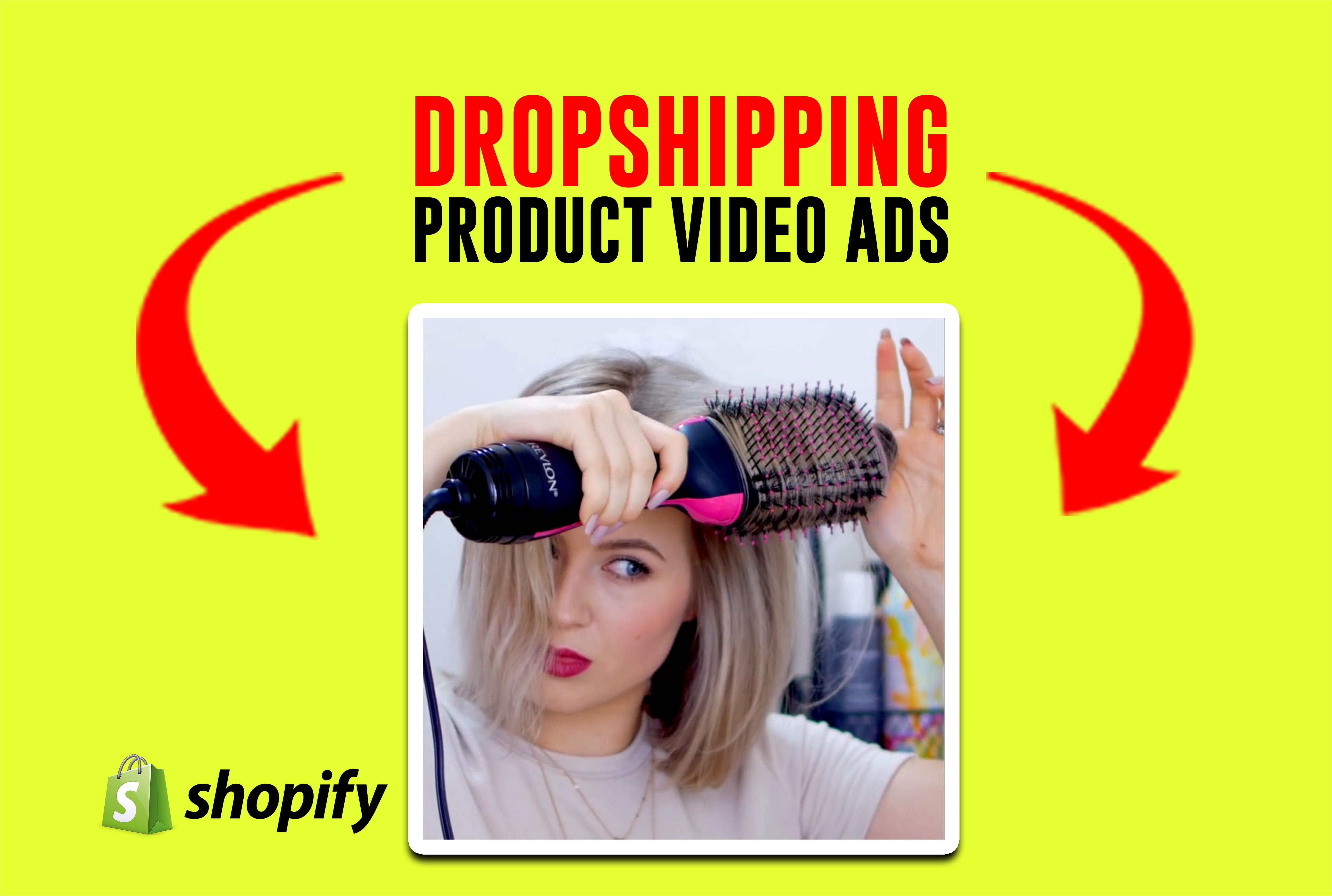 I will create dropshipping video ad or shopify facebook video ads