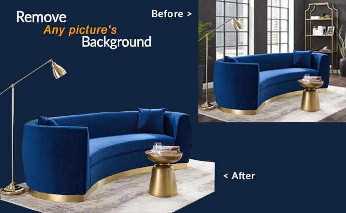 I will remove any pictures background 