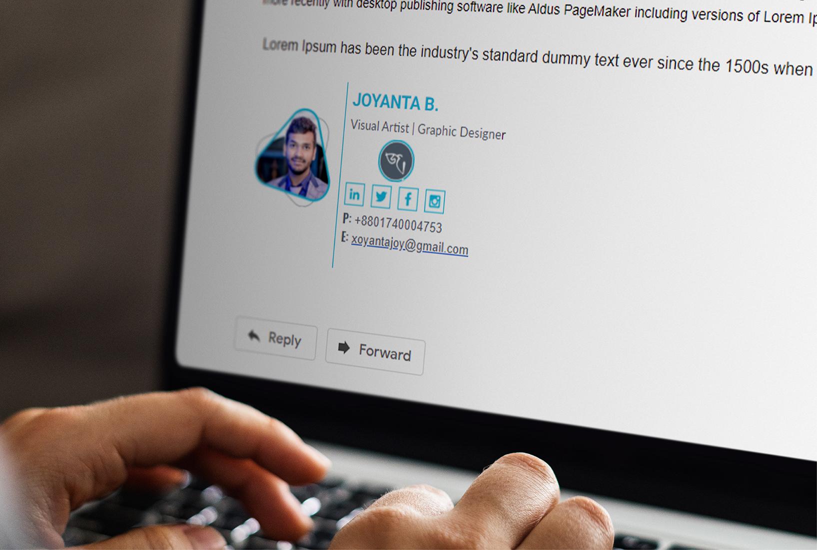I will create professional clickable HTML signature for any email services