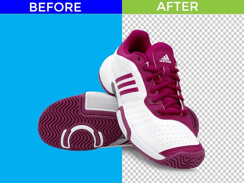 I will do 2 photo background remove and retouched 