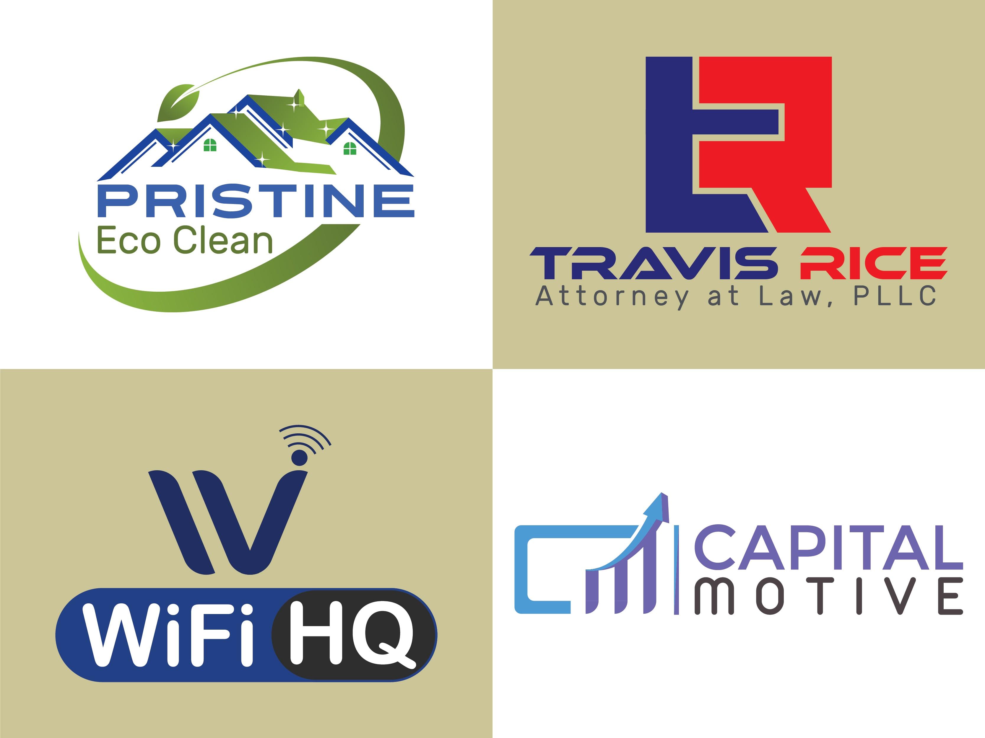  professional, creative and minimalist logo for you.