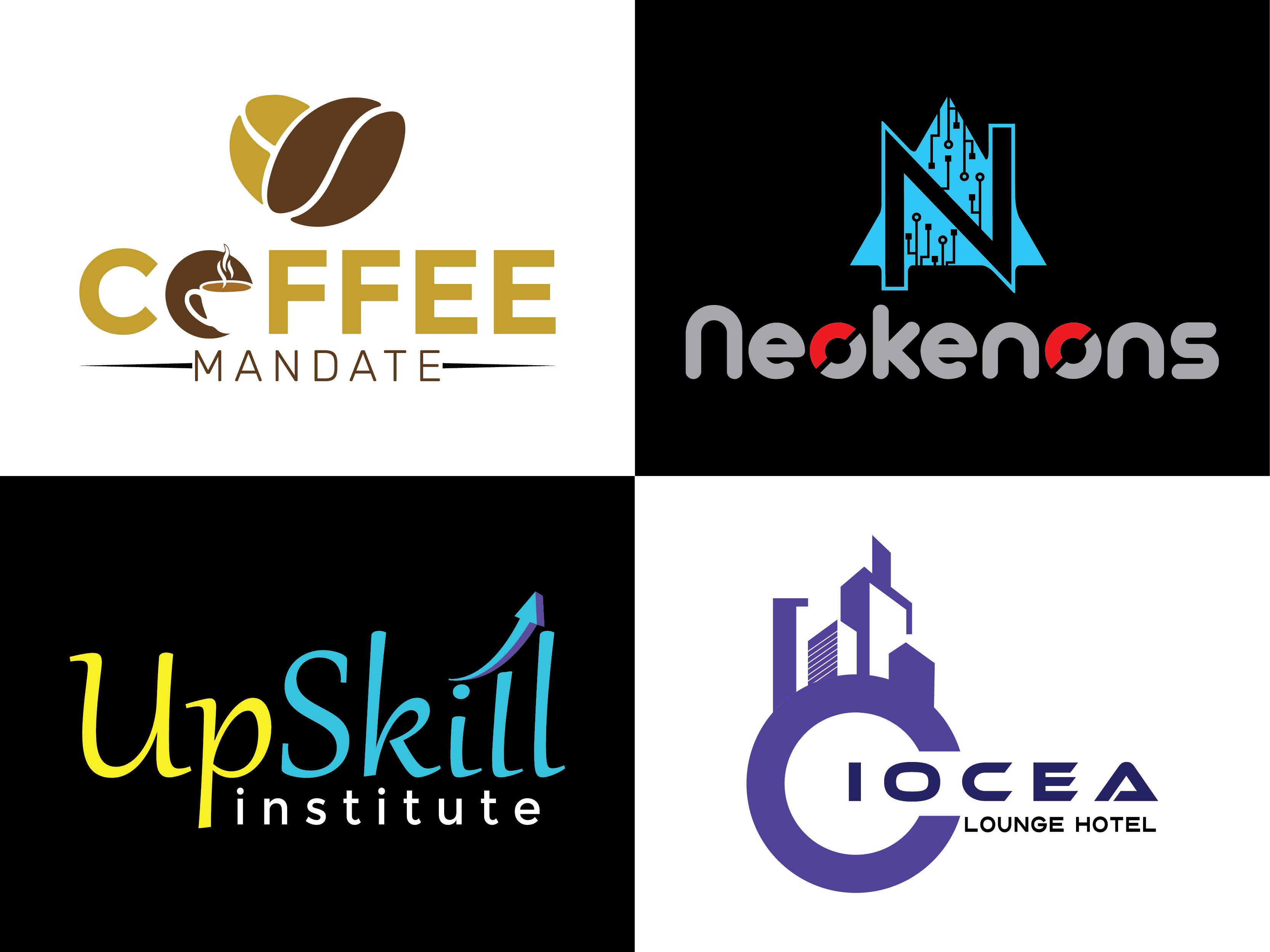  professional, creative and minimalist logo for you.