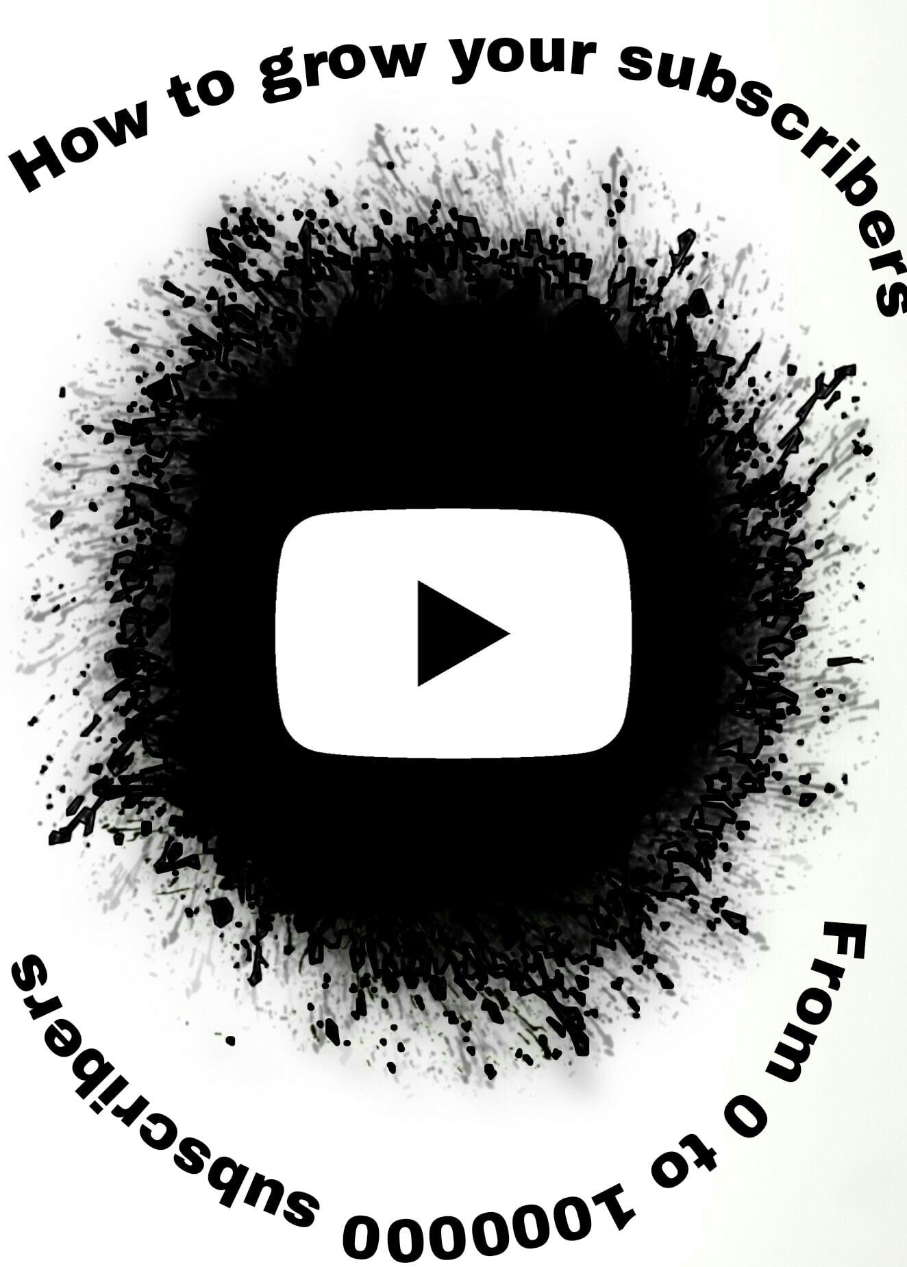 It's a thumbnail for anyone who wants to teach the people to grow their fans 