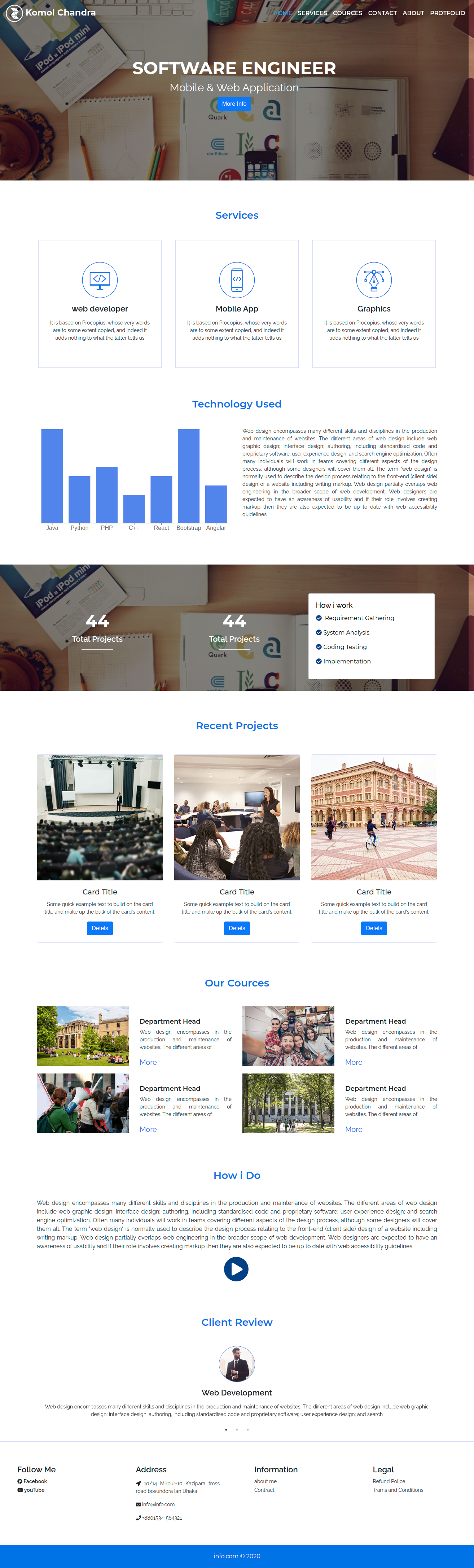 I will create a professional website for your business