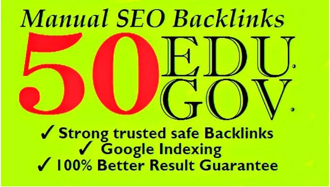 50 high authority dofollow SEO backlinks service,edu link building