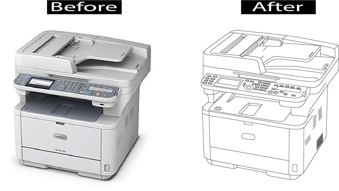 I will do Vector Line Drawing in 2 Hours