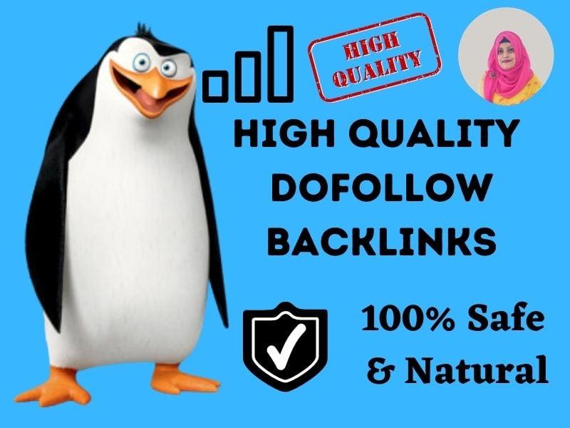 I will provide 10 high quality dofollow backlinks