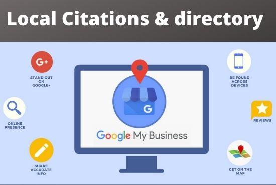 I will do local listing or business listing