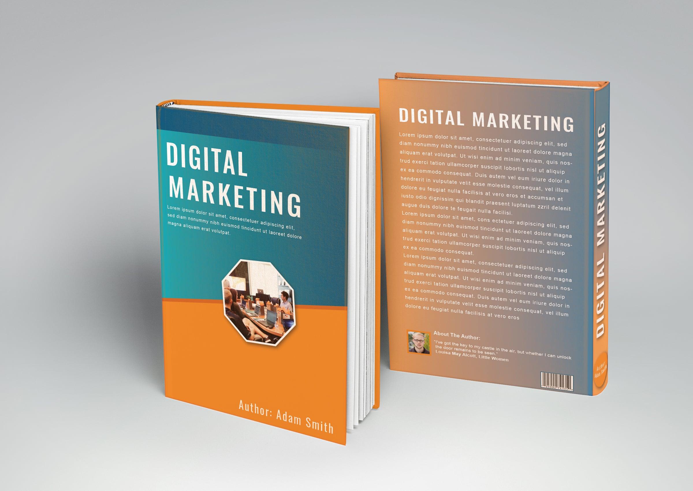 I will do professional book cover or ebook cover design in 4 hours