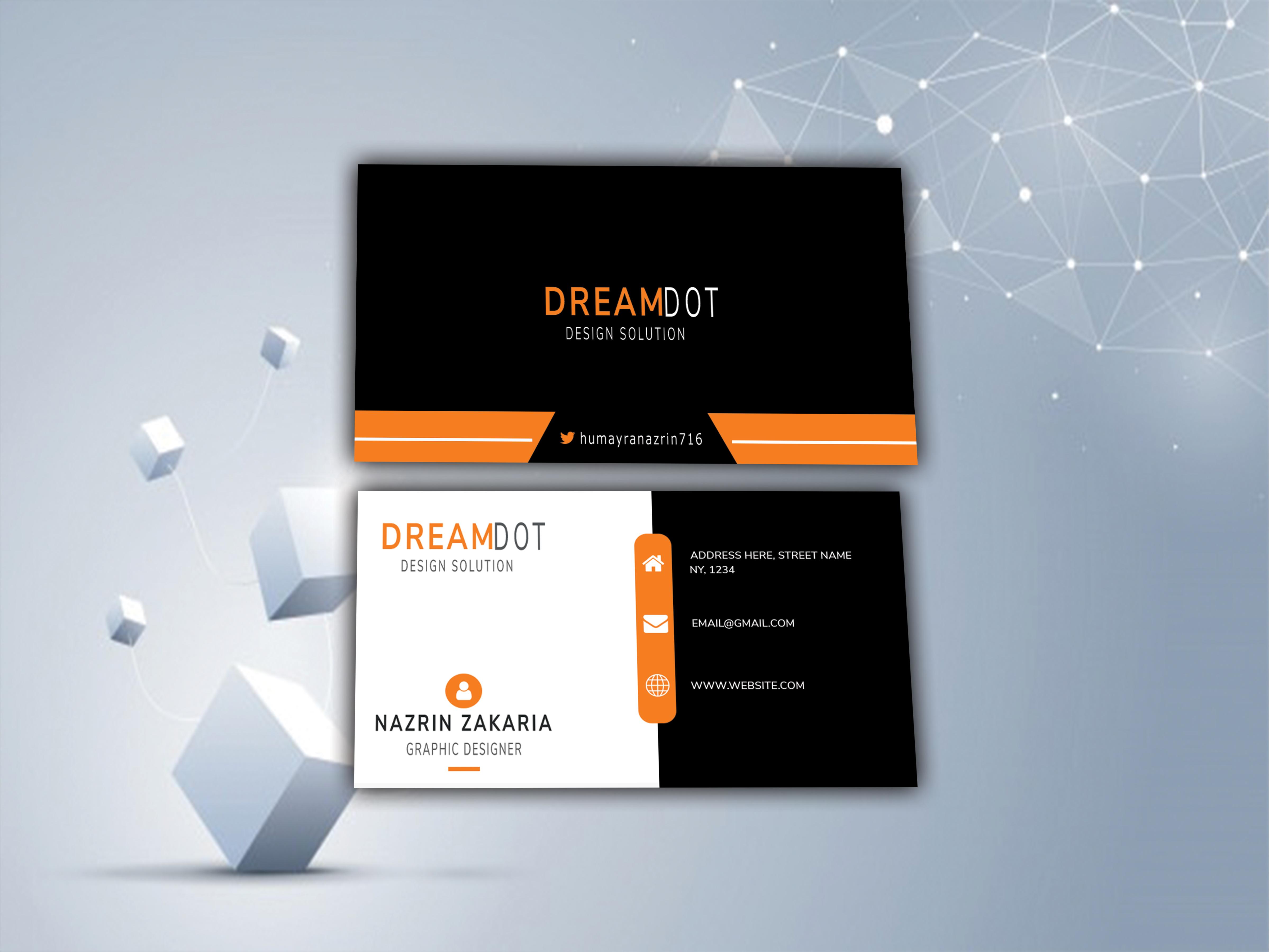 I will do Professional Business card Design in 2 hours...