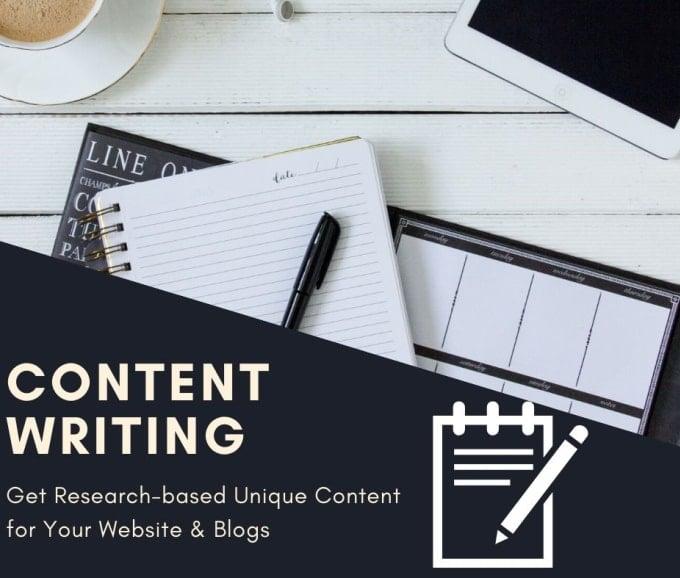 I will write creative web content for your business websites