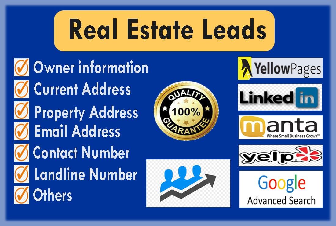 collect 100 targeted leads as per your requirements.