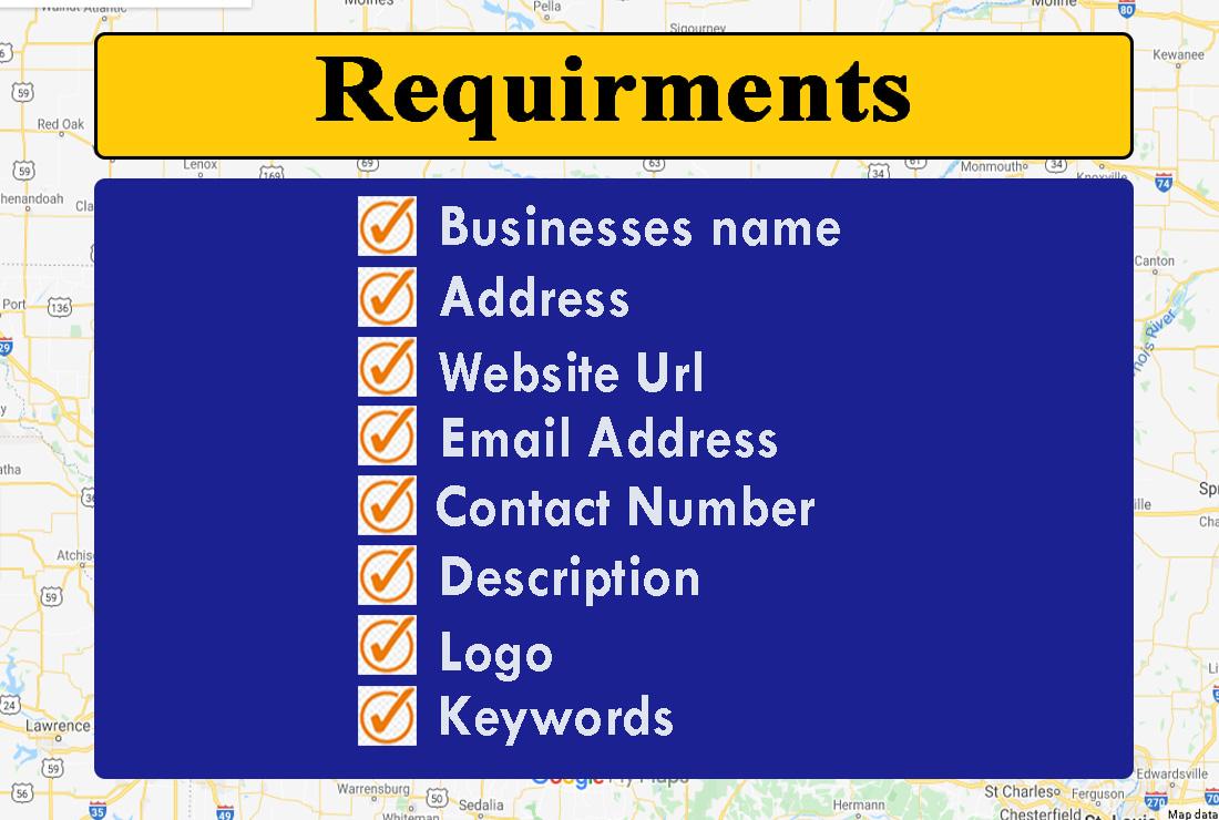  Create 500 or up google maps citations for local business SEO