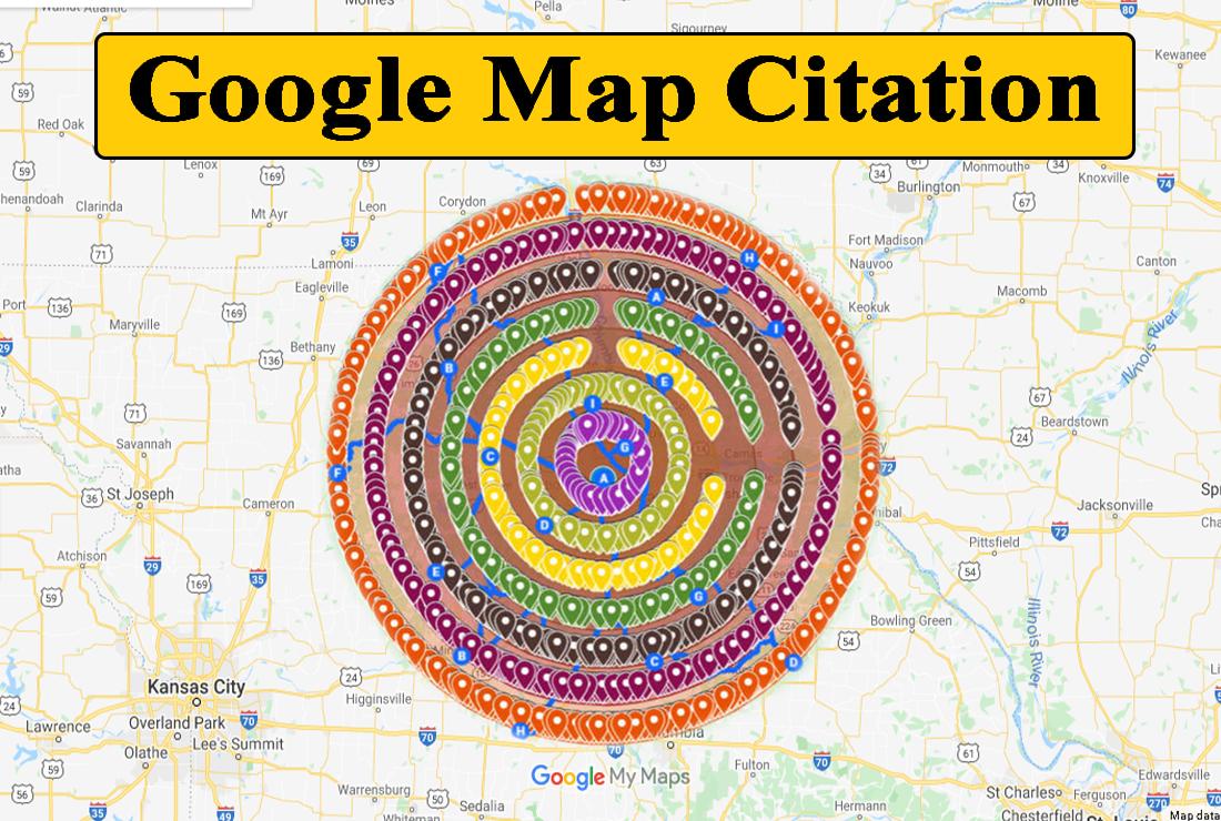 Create 500 or up google maps citations for local business SEO