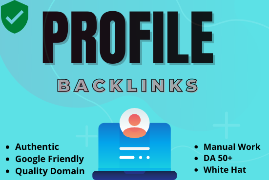 I will provide 300+ Dofollow Profile Backlink with high-quality DA and PA