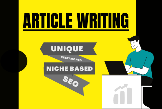 I will write 3 SEO friendly articles or blog post 4500 words