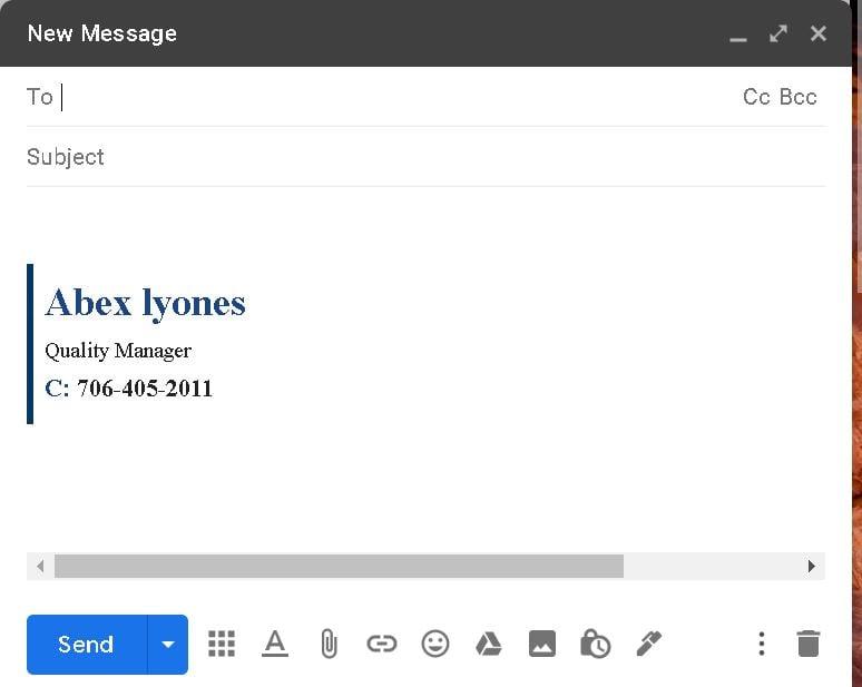I will design beautiful email signature