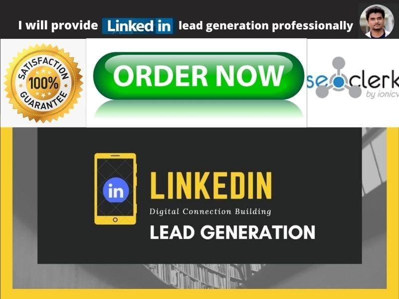 I will provide 200 LinkedIn lead generation 