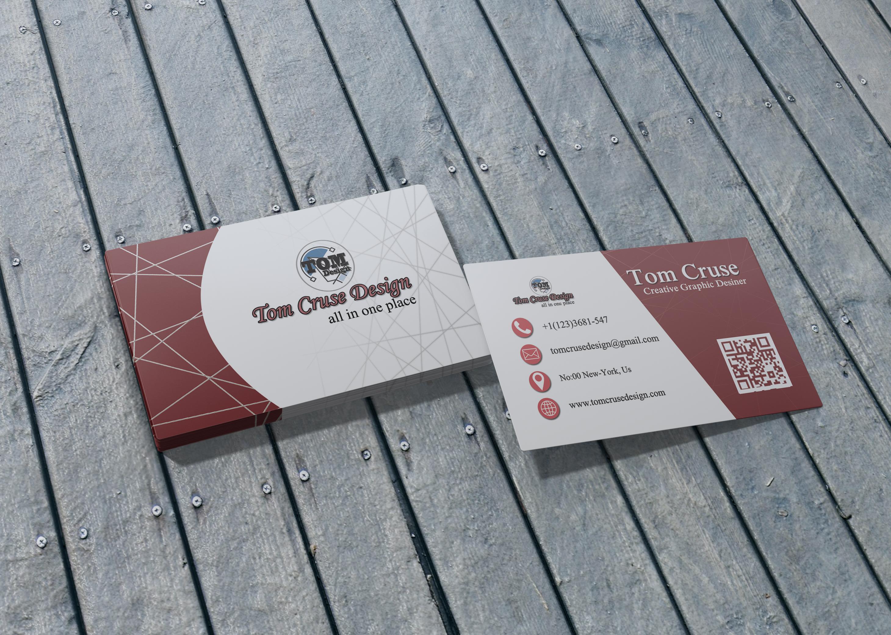 I will do creative luxury business card design