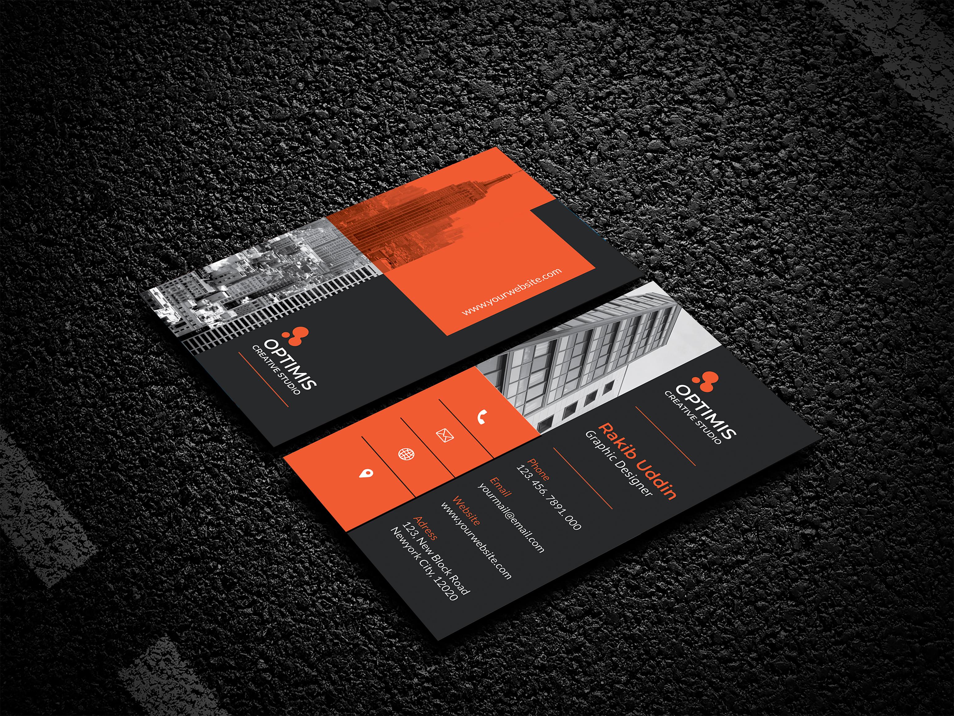 I will design professional business card or modern business card