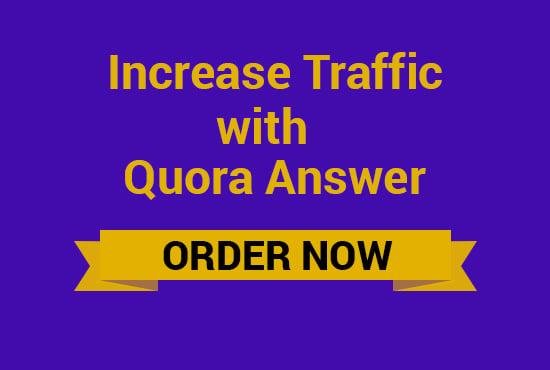 Provide Niche Relevant 5 HQ Quora Answer