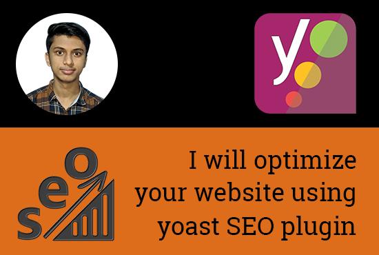 Optimize Website using Yoast SEO Plugin