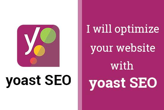 Optimize Website using Yoast SEO Plugin