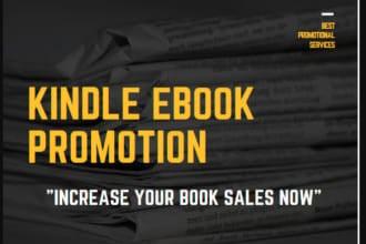 I Will Do Amazing Ebook And Amazon Book Promotion