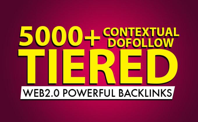 I will rank your website with 2000 plus tiered dofollow contextual seo backlinks