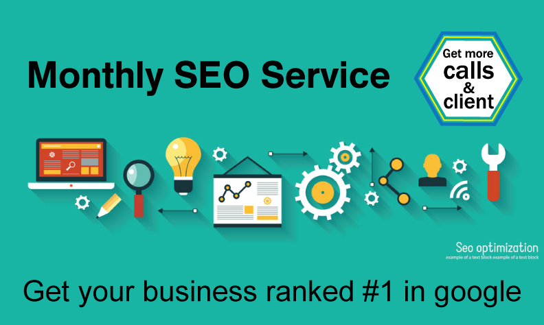 I will deliver monthly SEO service, website for top google ranking