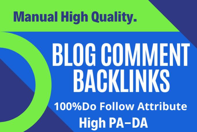 I will provide 70 unique domain blog comments seo backlinks 