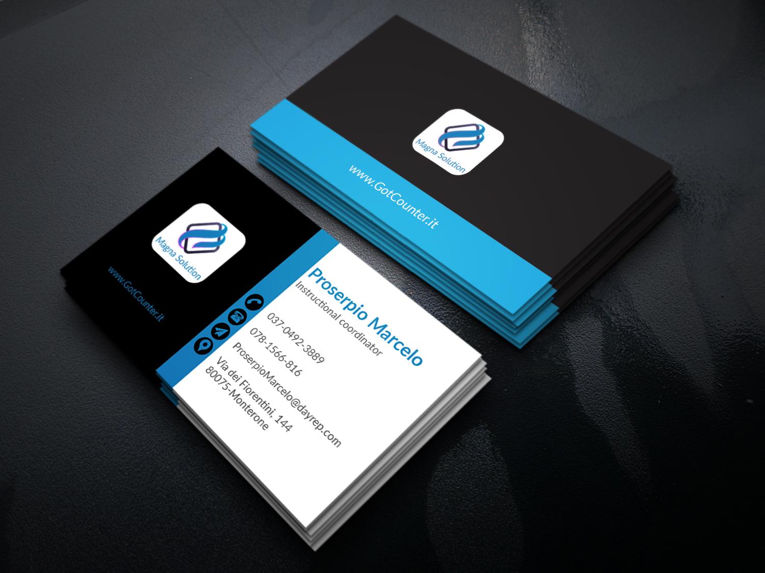 I will provide business card design professional