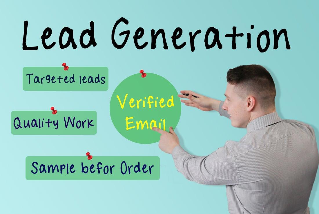 B2B Lead Generation with 100% verified Email