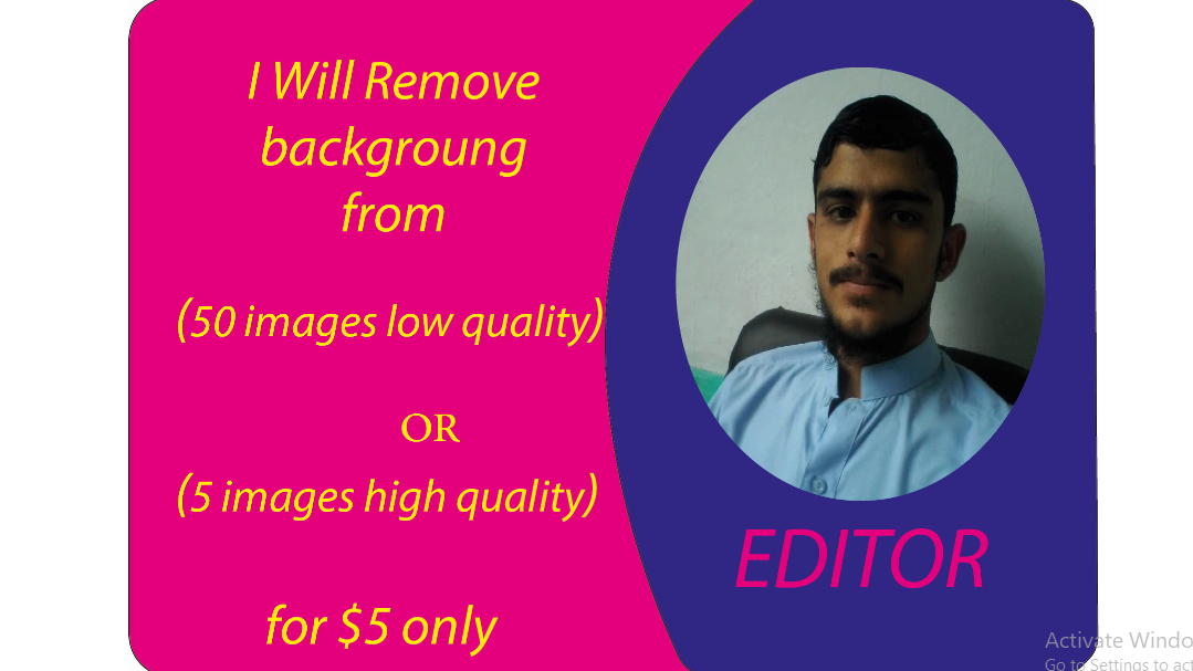 I will Remove Background From any 50 Images