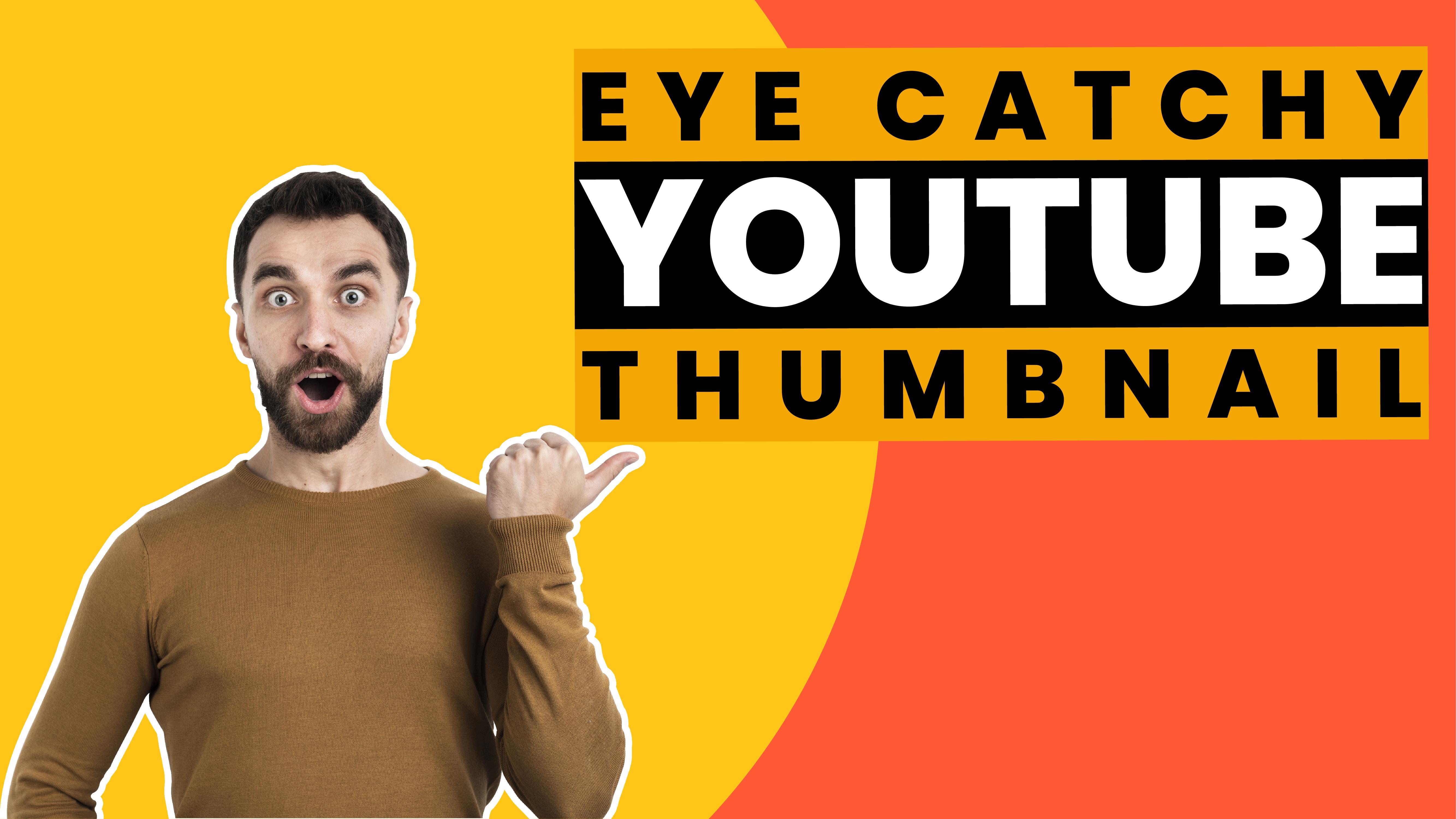 i will create 2 youtube thumbnail design in 24hr