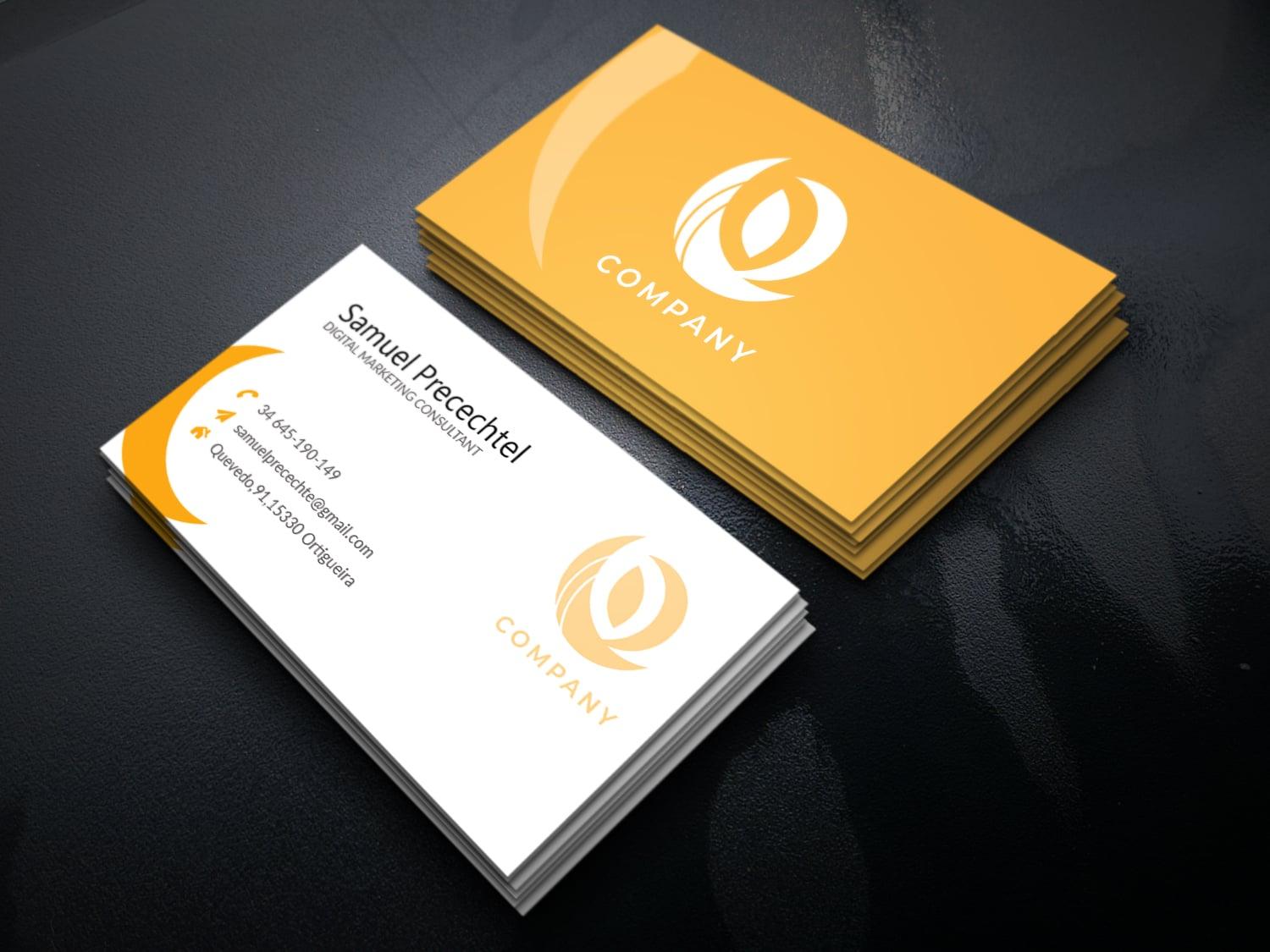 I will do professional corporate business card Design