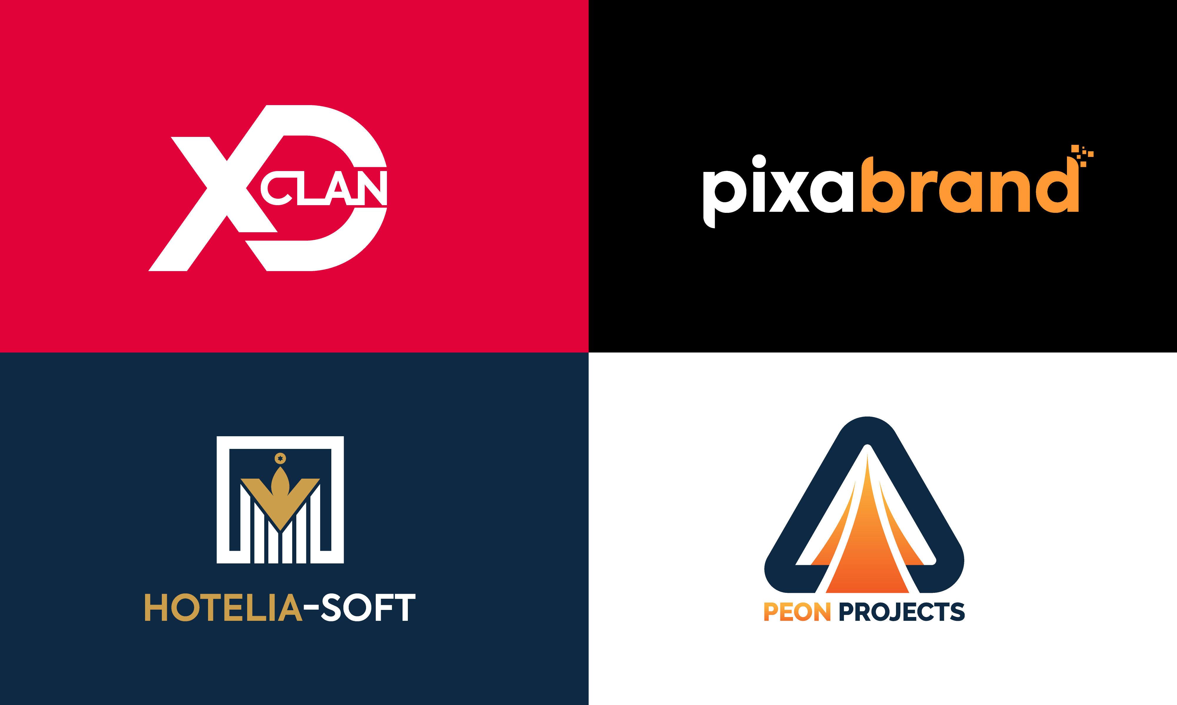 I will design minimalist logo design for your company or brands