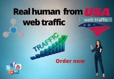I will provide organic active traffic from any country 